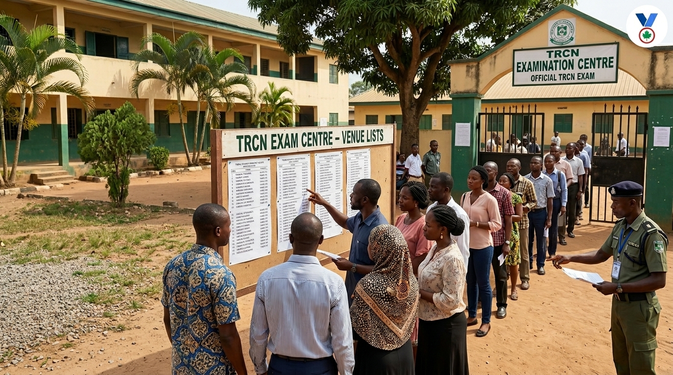 TRCN exam centres