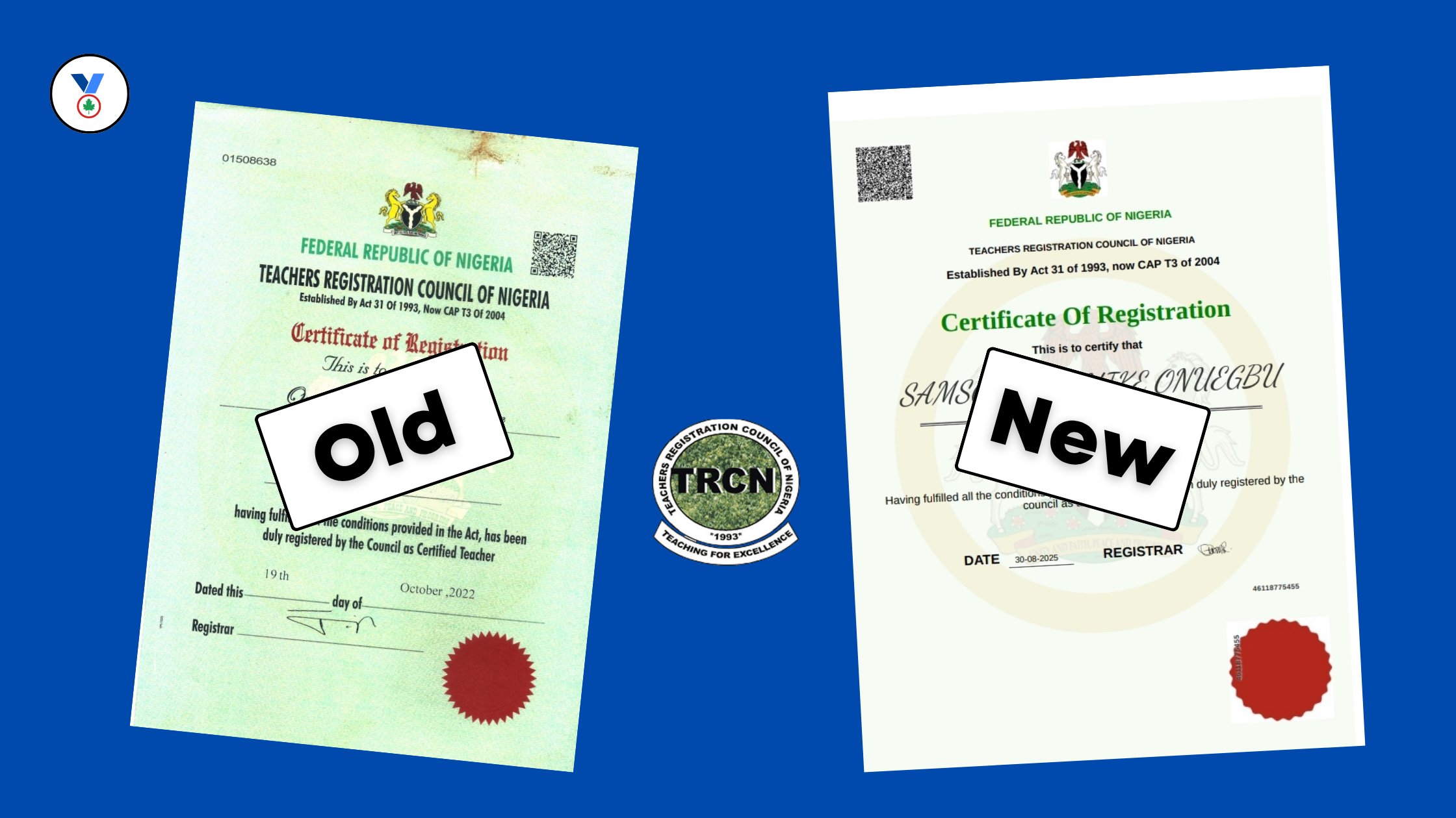 An image of how to validate TRCN certificate
